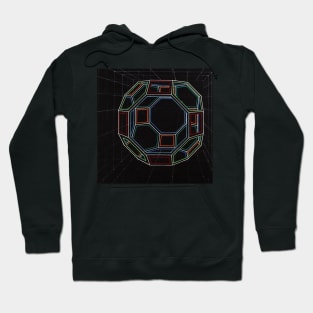 geometry crcle hold Hoodie